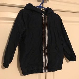 Gymboree Spring Navy Jacket with Hood & Pockets